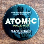 Atomic Flexidome Beer Tap Decal