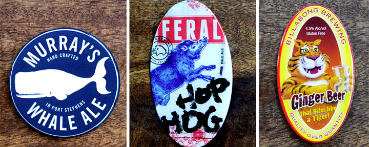 Brew Zoo – Animals in beer badges design