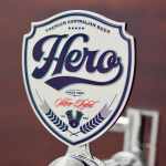 Hero 3D CASTPRINT BEER TAP BADGE