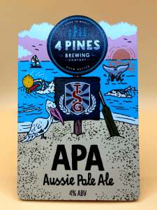 4 Pines Brewing Co Tap Decal