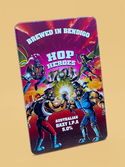 Hop Heroes Tap Decal